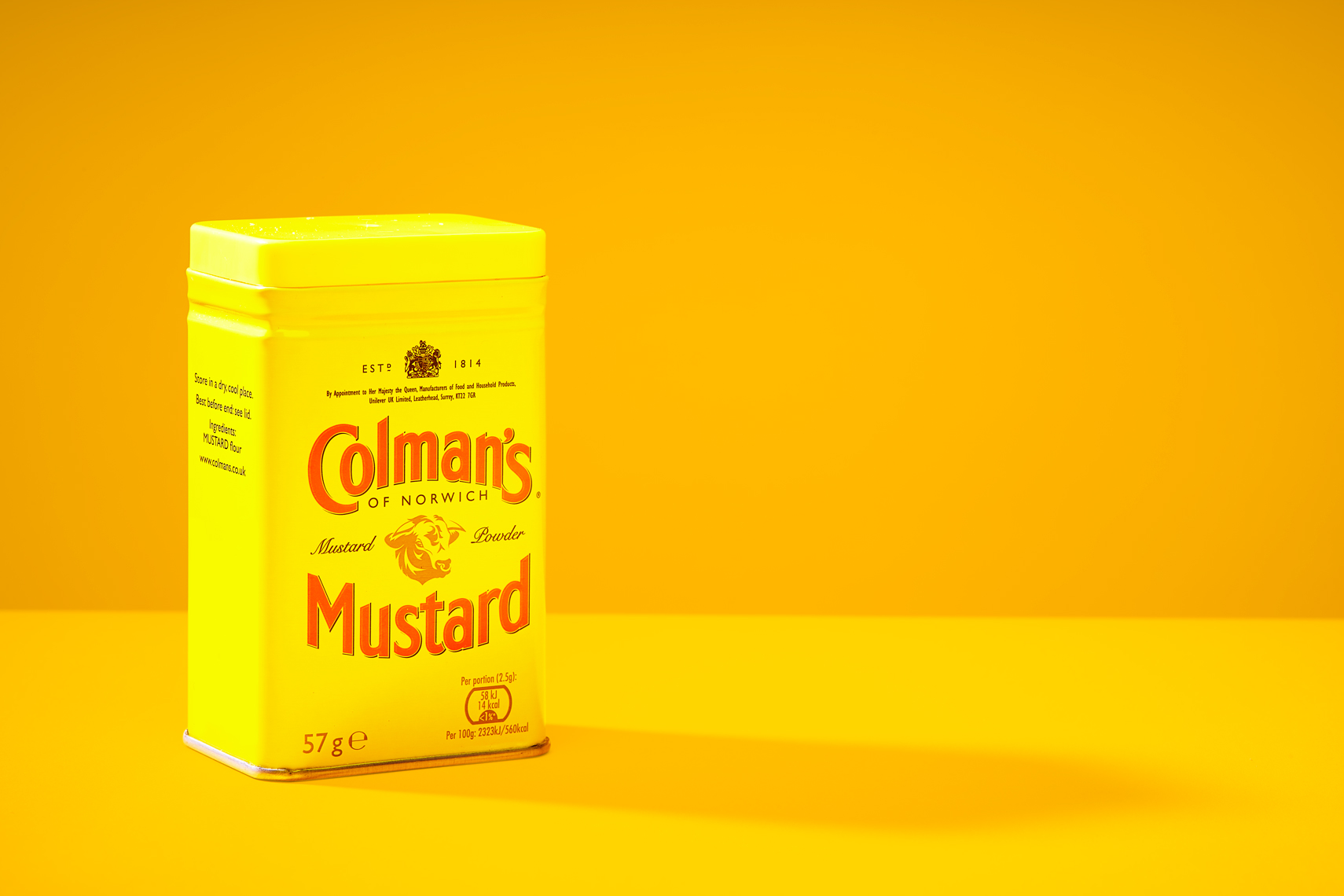 Colmans-Mustard-powder-can-yellow